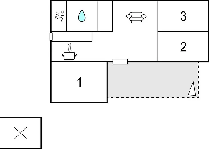 A Hveyselsvej With Shower And Fireplace